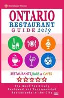 Ontario Restaurant Guide 2019