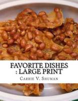 Favorite Dishes
