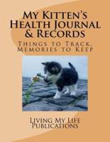 My Kitten's Health Journal & Records