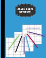 Graph Paper Notebook 1/4 Inch Squares