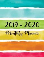 2019-2020 Monthly Planner