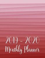 2019-2020 Monthly Planner