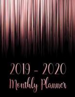 2019-2020 Monthly Planner