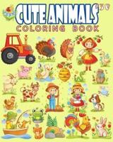 Cute Animals Coloring Book Vol.30