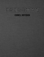 Freshman Cornell Notebook