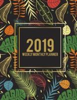 2019 Weekly Monthly Planner