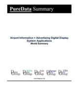 Airport Information + Advertising Digital Display System Applications