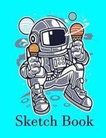 Astronaut Artist Sketch Book