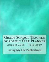 Grade School Teacher Academic Year Planner