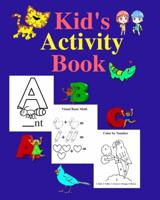 Kid's Activity Book: 8" x 10" - (60)-Educational Activities - Ideal for Ages 5-9