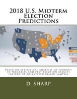 2018 U.S. Midterm Election Predictions