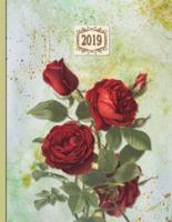 2019 Planner; Roses Red