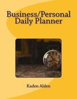 Business/Personal Daily Planner