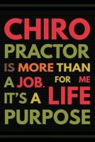 Chiropractor Is More Than a Job