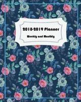 2018 -2019 Weekly & Monthly Planner