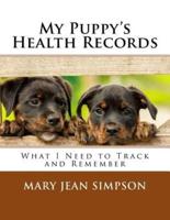 My Puppy's Health Records