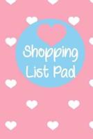 Shopping List Pad