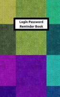 Login Password Reminder Book