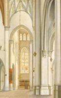 The Interior of Saint Bavo, Haarlem - Lined Notebook