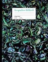 College Ruled Composition Book, 8.5 X 11 Inches, 110 Pages / 55 Sheets