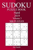 300 Hard Sudoku Puzzle Book 2019