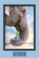 Here's Looking at You, Kid Up Close & Personal Picture of Elephant 15-Mo Planner