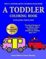 Delux Kindergarten Coloring Pages Book