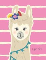 No Prob Llama Pink 2019 Planner