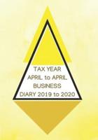 Tax Year April to April Business Diary 2019 to 2020