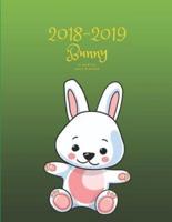 2018 2019 15 Months Bunny Daily Planner