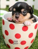 2018 2019 15 Months Puppy Daily Planner