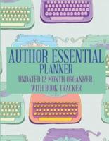 The Author Essential Planner