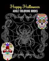 Happy Halloween Adult Coloring Books
