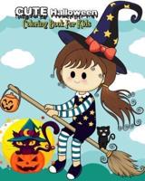 Cute Halloween Coloring Book For Kids