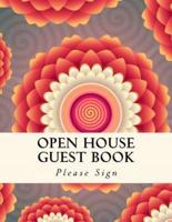 Open House Guest Book