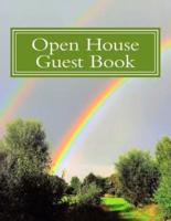 Open House Guest Book