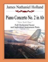 Piano Concerto in Ab: "New York Tour" Full Score and Individual Parts