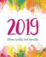 2019 Planner Weekly and Monthly