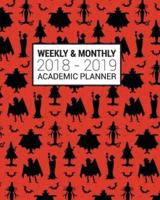 2018-2019 Academic Planner Weekly And Monthly