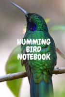 Humming Bird Notebook