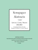 Lawrence County Missouri Newspaper Abstracts 1876-1880