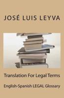 Translation For Legal Terms