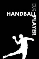 Handball Player Notebook