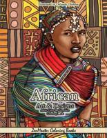 African Art and Designs Adult Color By Numbers Coloring Book: Color By Number Coloring Book for Adults Of Africa Inspired Artwork, Designs, Scenes, Wildlife and More for Stress Relief and Relaxation