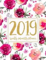 2019 Monthly Planner 8.5 X 11