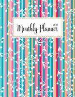 2019 Monthly Planner 8.5 X 11