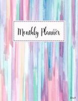 2019 Monthly Planner 8.5 X 11