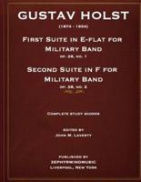 Holst First Suite in E-Flat and Second Suite in F Study Scores