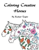 Coloring Creative Horses