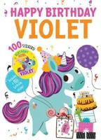 Happy Birthday Violet